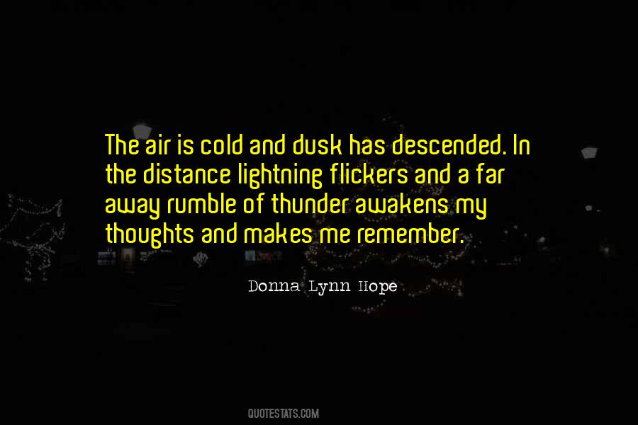 Quotes About Thunder #1000307