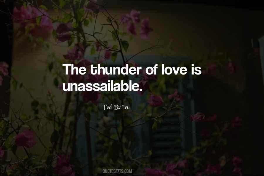 Quotes About Thunder #1149984