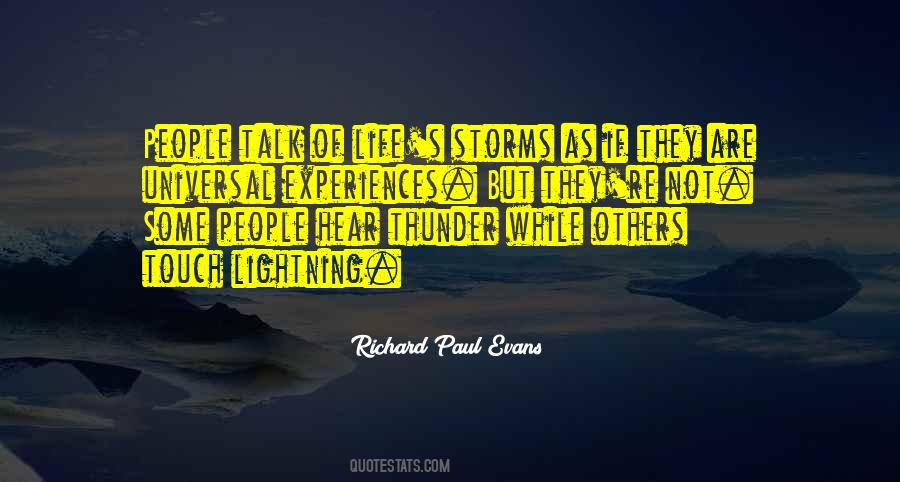 Quotes About Thunder #1174579