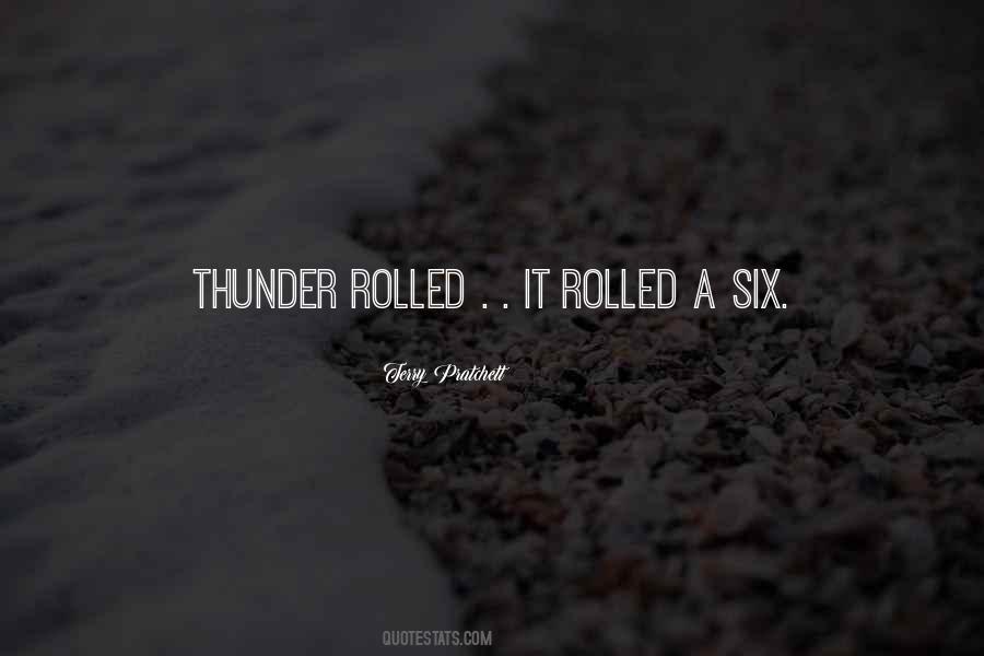 Quotes About Thunder #1293284