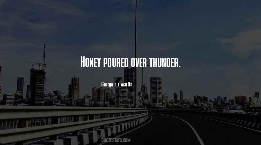 Quotes About Thunder #1331958