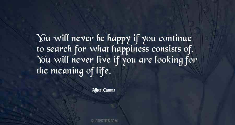 Search For Happiness Quotes #856471