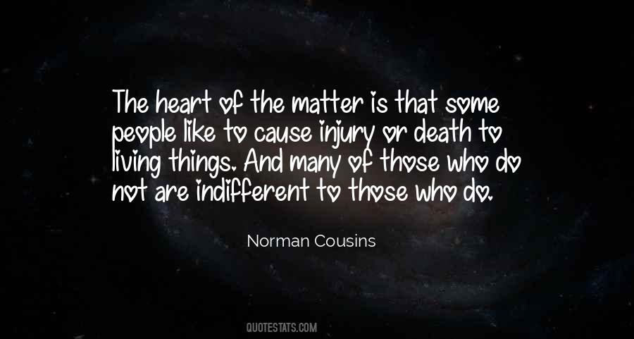 Heart Of The Matter Quotes #1028780