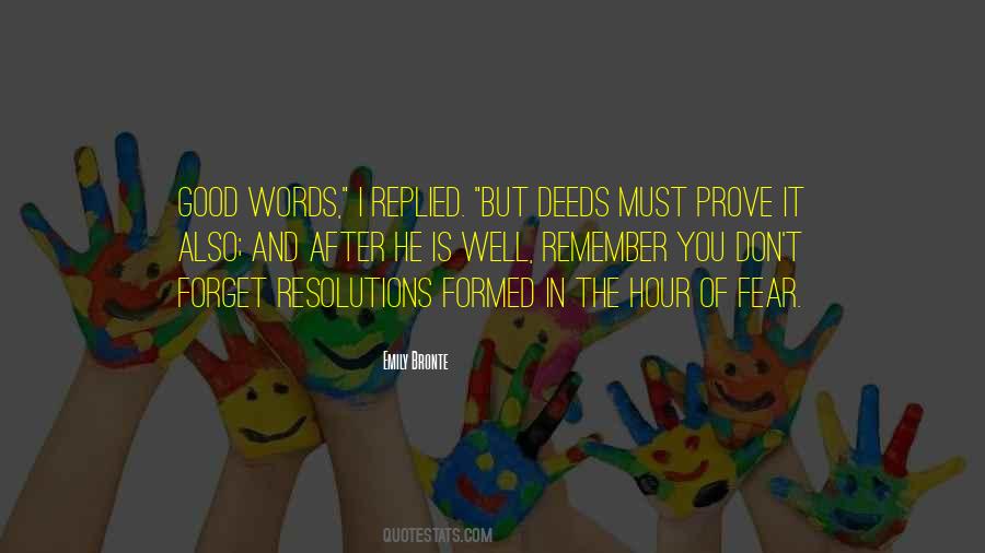 Good Words Quotes #1192473