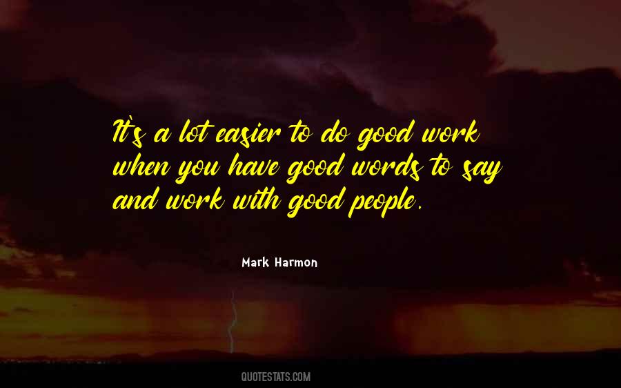 Good Words Quotes #164167