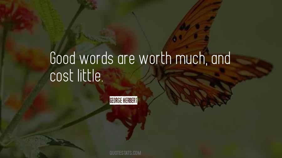 Good Words Quotes #1746990