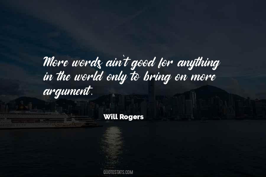Good Words Quotes #44320