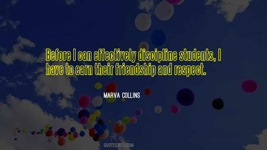 Quotes About Discipline And Respect #1287662