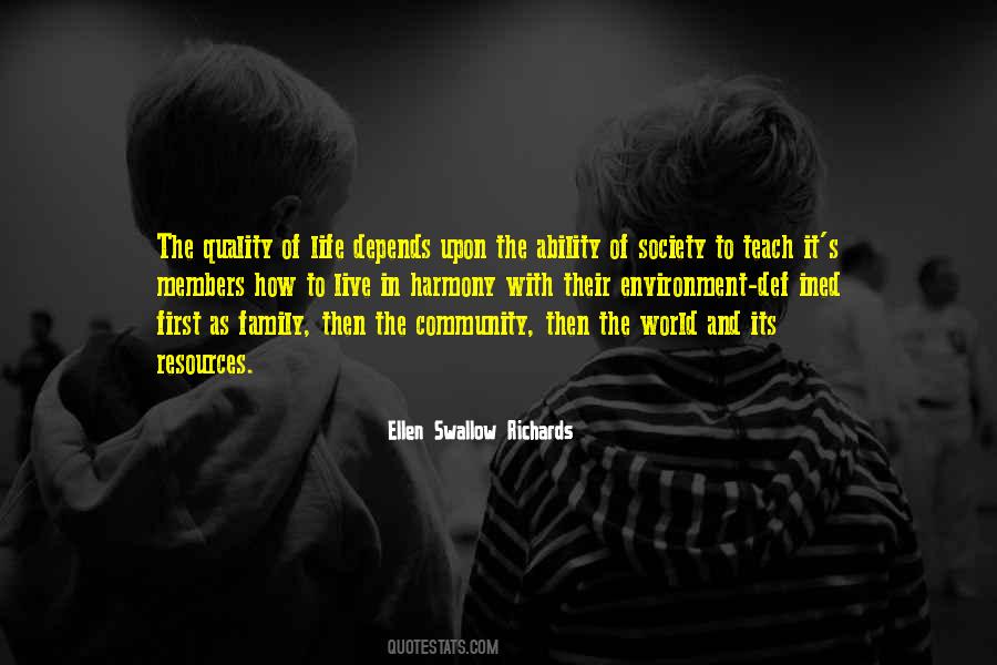 Quotes About Community And Environment #464515