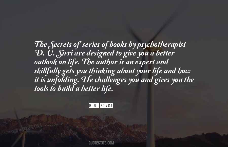 Quotes About A Better Life #1676271