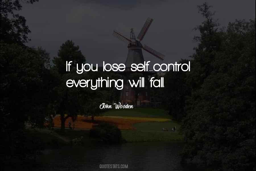 Quotes About Self Control #1287588