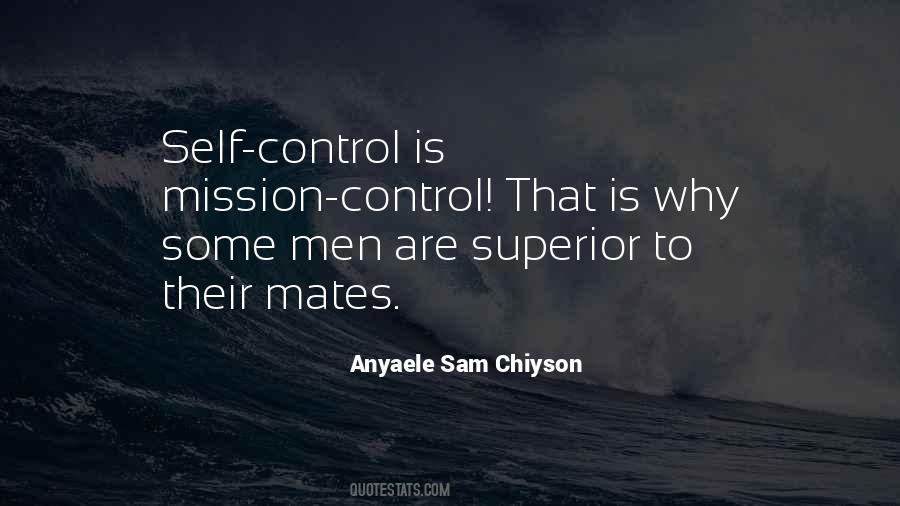 Quotes About Self Control #1396170