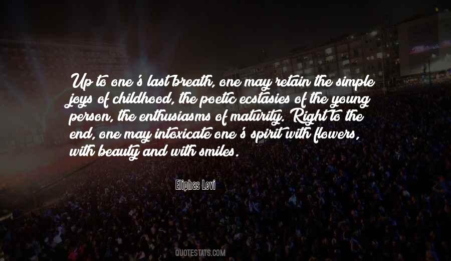 Quotes About Beauty In The Simple Things #540792