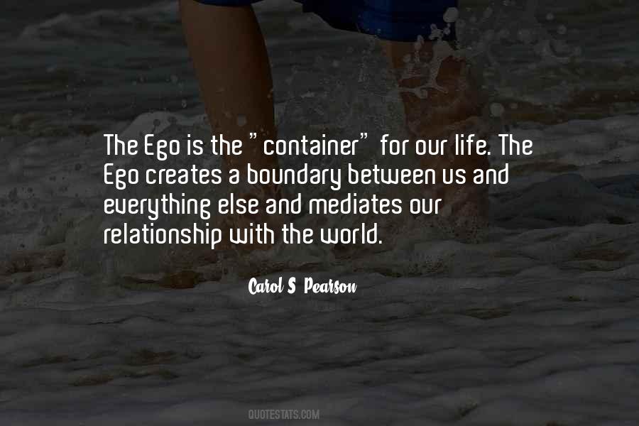 Quotes About Ego In Relationship #1455179