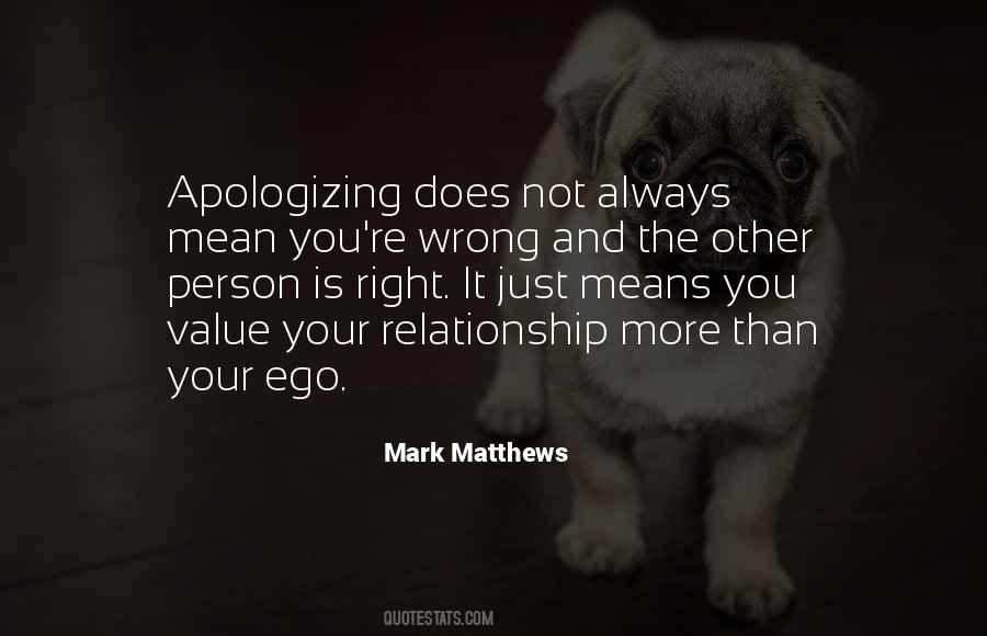 Quotes About Ego In Relationship #1854327