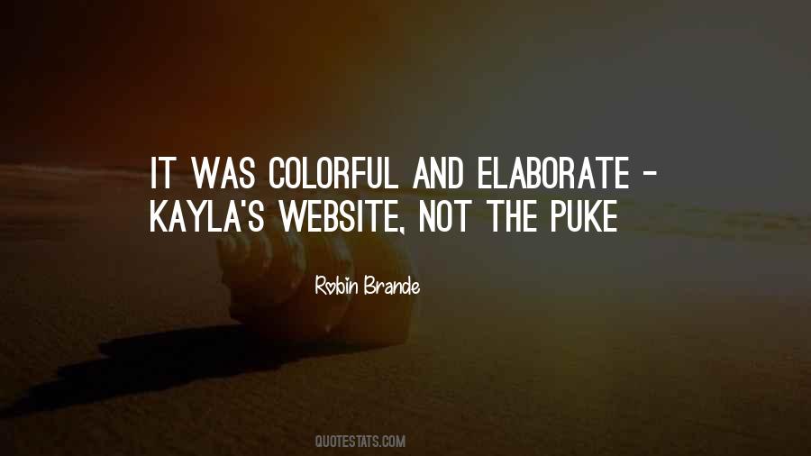 Quotes About Puke #1176788