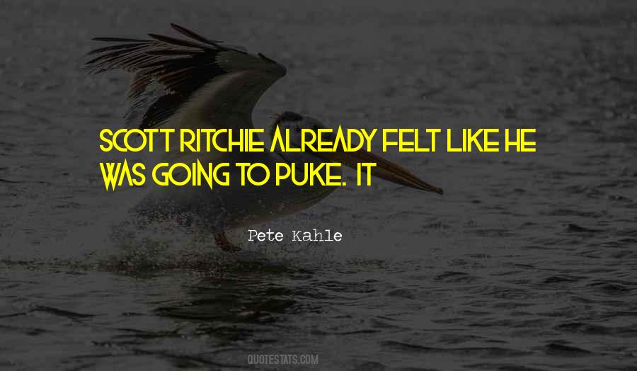 Quotes About Puke #689289