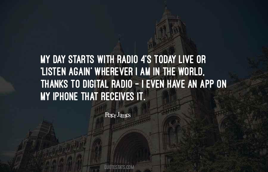 Quotes About Radio Day #906673