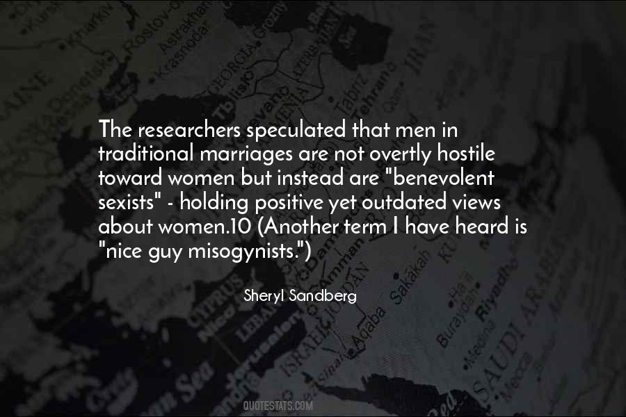 Quotes About Misogynists #1667189