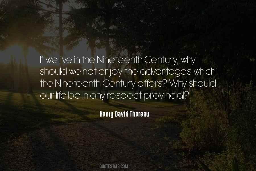 Quotes About The Nineteenth Century #1224