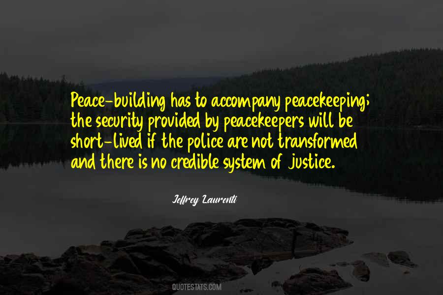 Peace Building Quotes #1399650