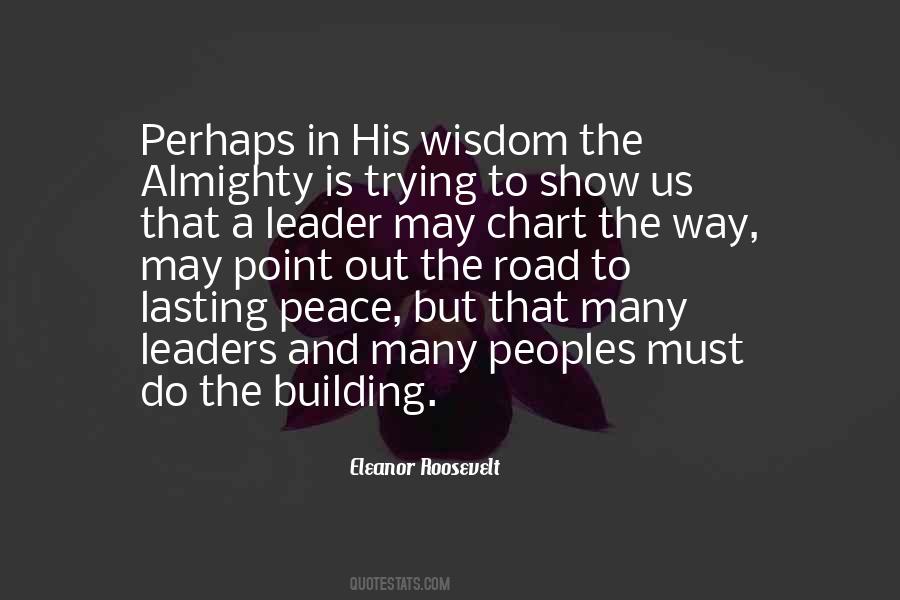 Peace Building Quotes #1648241