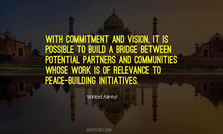 Peace Building Quotes #456646