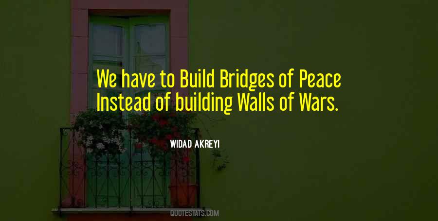 Peace Building Quotes #686204