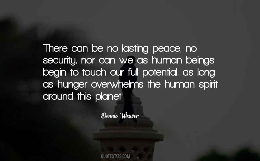 Quotes About The Human Spirit #1013430