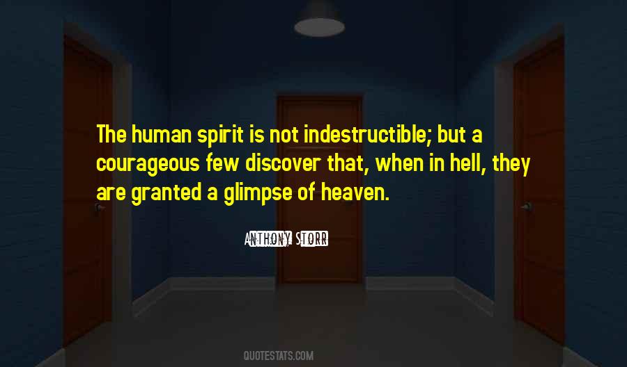 Quotes About The Human Spirit #1037173