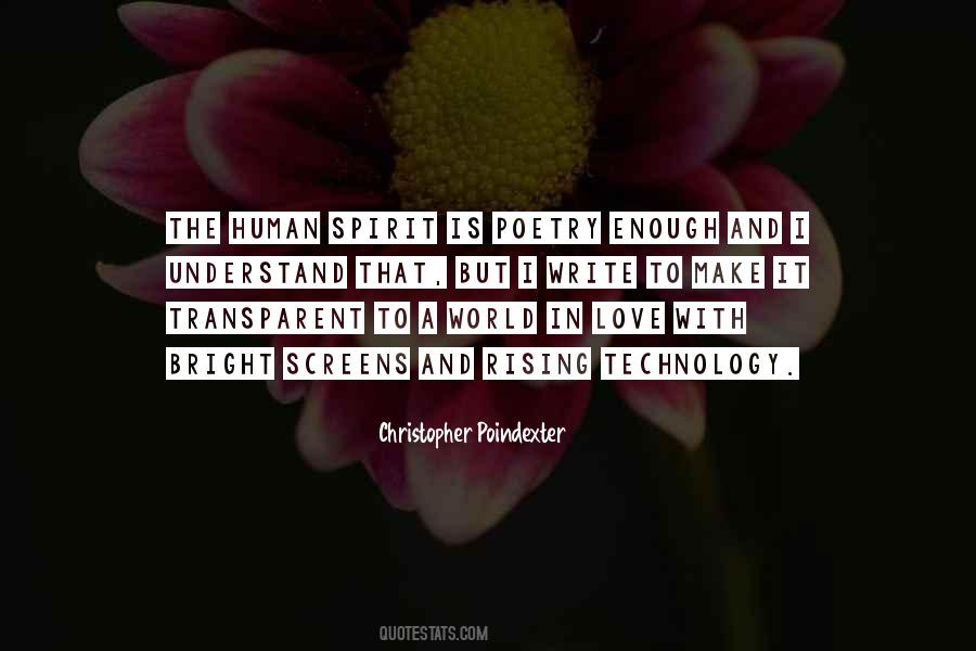Quotes About The Human Spirit #1173600