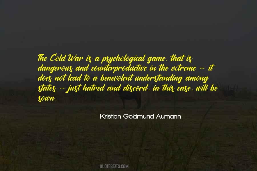 Cold Hatred Quotes #1139129