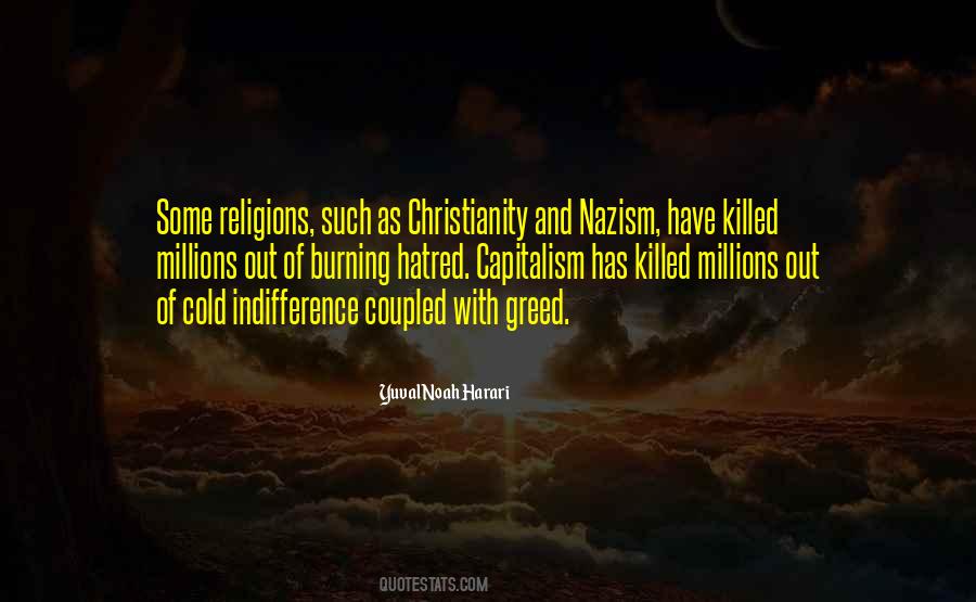 Cold Hatred Quotes #241533
