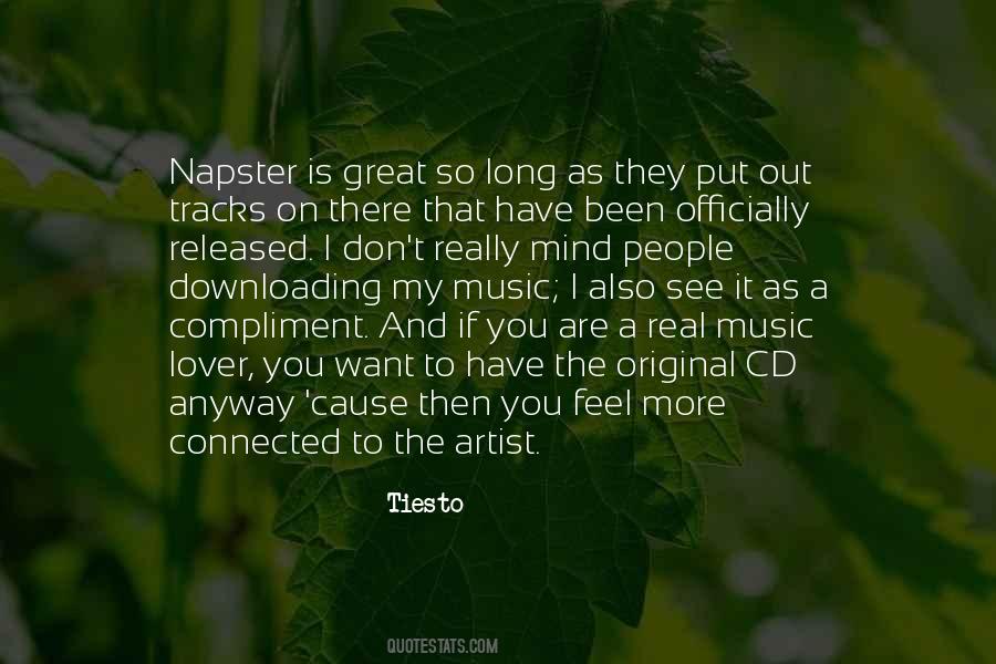 Quotes About Napster #713661