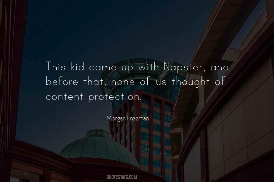 Quotes About Napster #927235