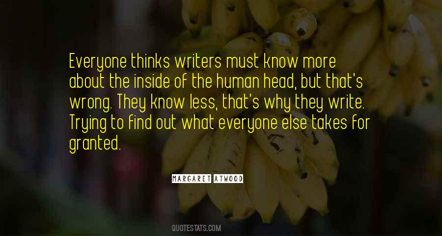Writers Write Quotes #18608