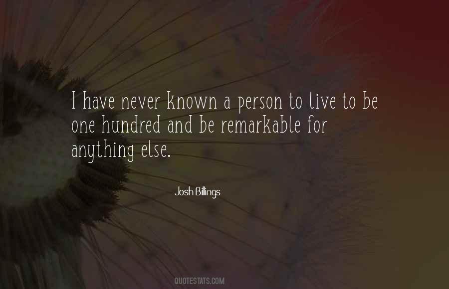 Be Remarkable Quotes #1299337