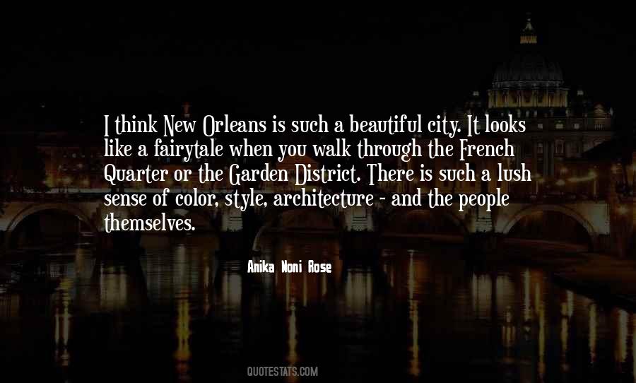 Quotes About A Beautiful City #1108544