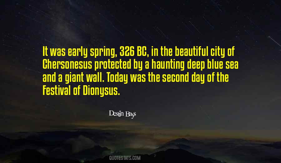 Quotes About A Beautiful City #1245529