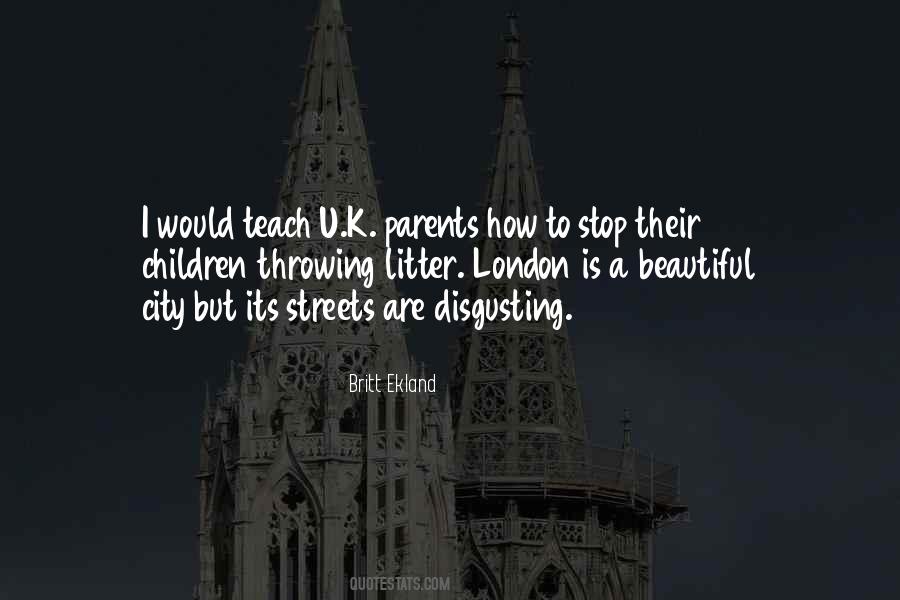 Quotes About A Beautiful City #1581200