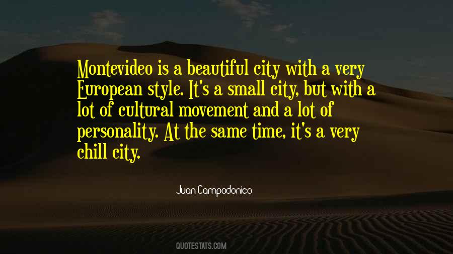 Quotes About A Beautiful City #787269