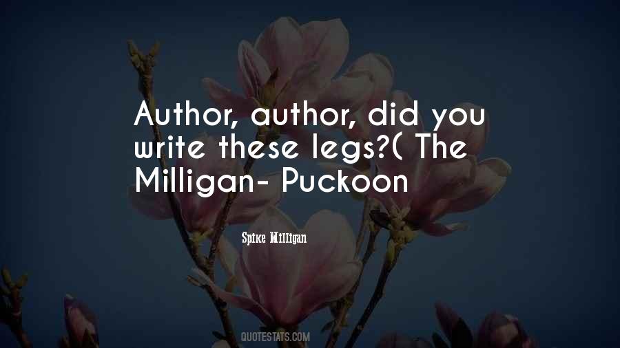 Quotes About Puckoon #1843858