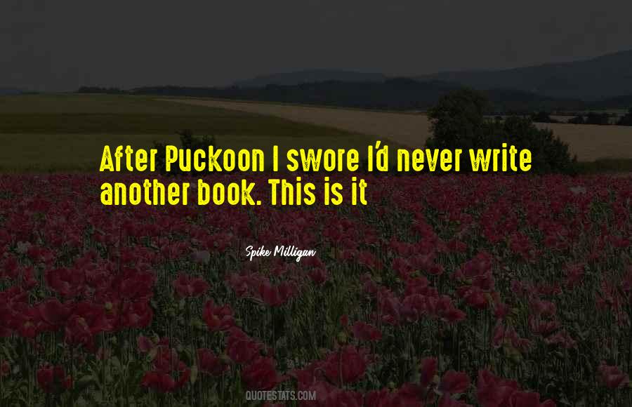 Quotes About Puckoon #491501