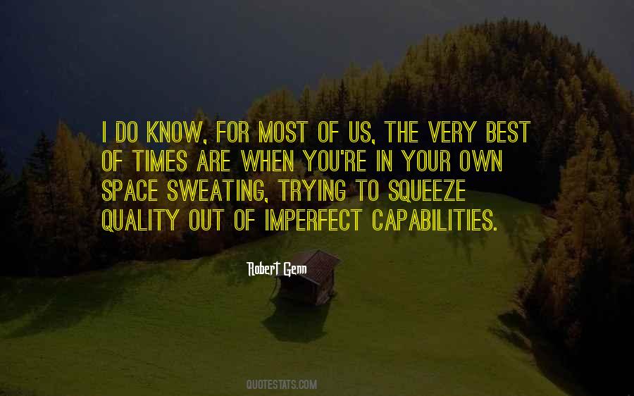 Quotes About Sweating #279113
