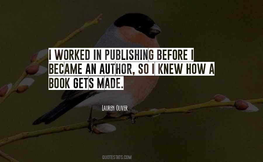 Quotes About Publishing A Book #625843