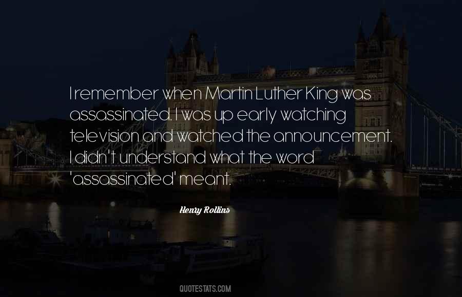 Quotes About Luther King #1155664