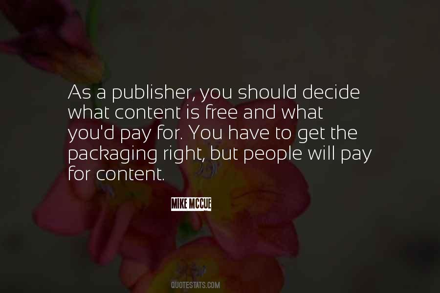 Quotes About Publisher #1758072