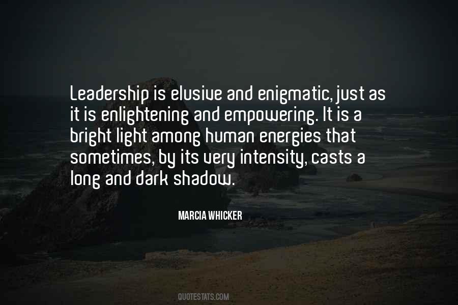 Quotes About Enigmatic #983266