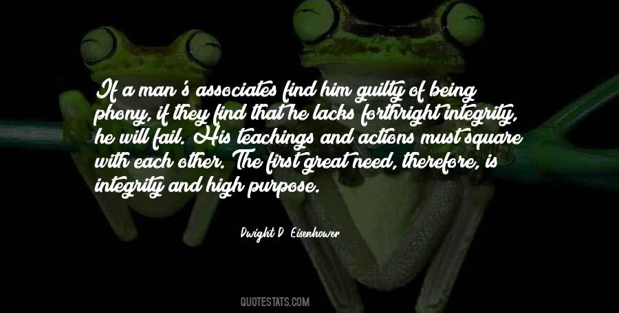 Quotes About Man Of Integrity #249164
