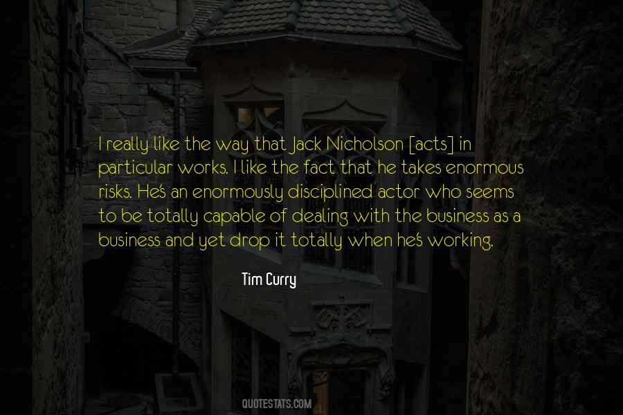 Business Risks Quotes #1002597